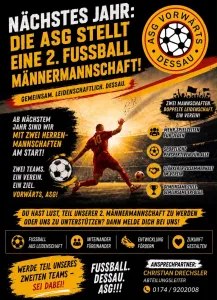 ASG bringt 2026/2027 eine 2. Mannschaft an den Start