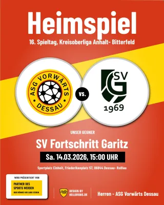 (1M) Nächste Chance auf Punkte zuhause gegen Garitz