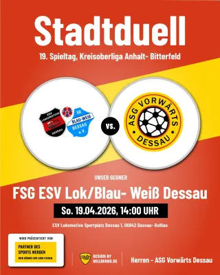 (1M) Stadtduell am Sonntag- ASG bei der FSG