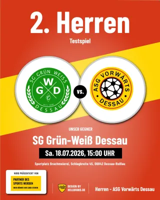 (2M) Die Zweite ist zurück!- Samstag bei Grün-Weiß