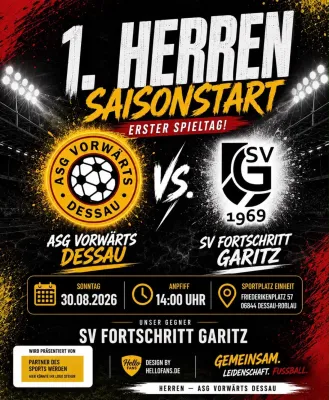 (1M) Jetzt zählts- Kreisoberligaauftakt gegen Garitz