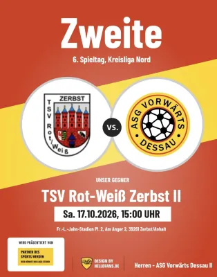 (2M) Zweite reist nach Zerbst