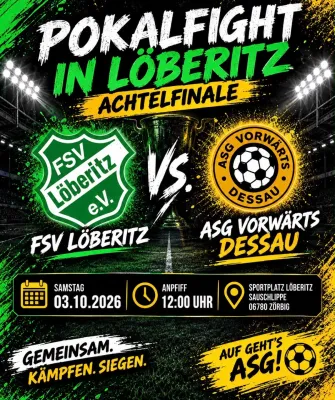(1M) Feiertag?, Oktoberfest?- Pokal!- ASG will ins Viertelfinale